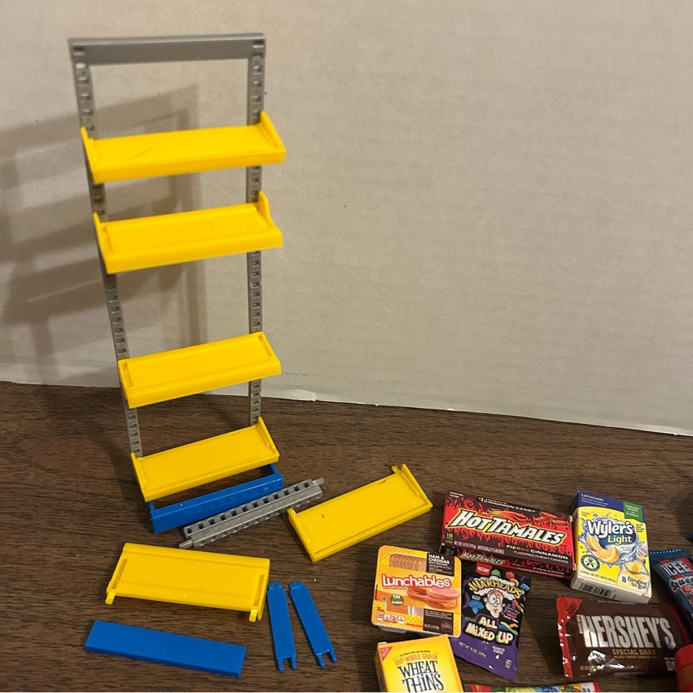 Zuru Mini Brands Assorted Lot of 27 Food, Toys, Grocery Miniatures Plus Shelves - Picture 4 of 6